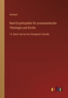 Image for Real-Enzyklopadie fur protestantische Theologie und Kirche : 14. Band: Seriver bis Stuttgarter Synode
