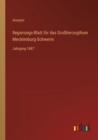 Image for Regierungs-Blatt fur das Grossherzogthum Mecklenburg-Schwerin