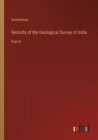 Image for Records of the Geological Survey of India