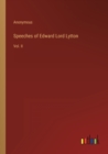 Image for Speeches of Edward Lord Lytton