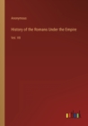 Image for History of the Romans Under the Empire