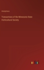 Image for Transactions of the Minnesota State Horticultural Society