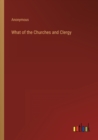 Image for What of the Churches and Clergy
