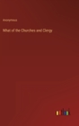 Image for What of the Churches and Clergy