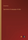 Image for Specimens of Languages of India