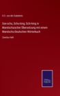 Image for Sse-schu, Schu-king, Schi-king in Mandschuischer Ubersetzung mit einem Mandschu-Deutschen Worterbuch