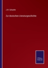 Image for Zur deutschen Literaturgeschichte