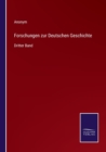 Image for Forschungen zur Deutschen Geschichte