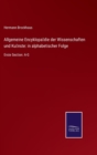 Image for Allgemeine Encyklopadie der Wissenschaften und Kunste