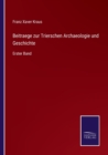 Image for Beitraege zur Trierschen Archaeologie und Geschichte