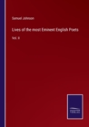 Image for Lives of the most Eminent English Poets