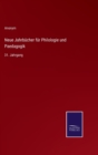 Image for Neue Jahrbucher fur Philologie und Paedagogik