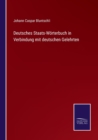 Image for Deutsches Staats-Woerterbuch in Verbindung mit deutschen Gelehrten