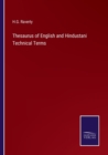 Image for Thesaurus of English and Hindustani Technical Terms