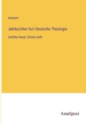 Image for Jahrbu¨cher fu¨r Deutsche Theologie