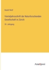 Image for Vierteljahrsschrift der Naturforschenden Gesellschaft in Zurich : 35. Jahrgang