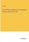 Image for Hof- und Staats-Handbuch fur das Koenigreich Hannover auf das Jahr 1856