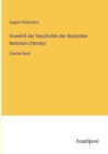 Image for Grundriss der Geschichte der deutschen National-Litteratur