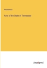 Image for Acts of the State of Tennessee