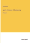 Image for Spon&#39;s Dictionary of Engineering