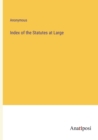 Image for Index of the Statutes at Large