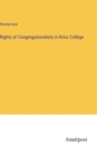 Image for Rights of Congregationalists in Knox College