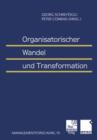 Image for Organisatorischer Wandel und Transformation