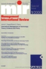 Image for International Management of Technology: Theory, Evidence and Policy