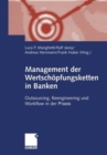 Image for Management der Wertschopfungsketten in Banken