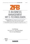 Image for E-Business Management mit E-Technologien