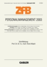 Image for Personalmanagement 2003