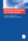 Image for Betriebswirtschaftslehre und Gender Studies