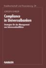 Image for Compliance in Universalbanken