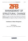 Image for Management of Structural Change