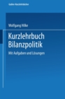 Image for Kurzlehrbuch Bilanzpolitik