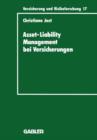 Image for Asset-Liability Management bei Versicherungen : Organisation und Techniken