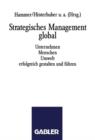 Image for Strategisches Management global