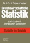 Image for Betriebswirtschaftliche Statistik : Lehrbuch mit praktischen Beispielen