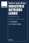 Image for Industriebetriebslehre : Handbuch fur Studium und Prufung