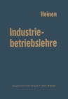 Image for Industriebetriebslehre : Entscheidungen im Industriebetrieb