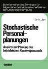 Image for Stochastische Personalplanungen