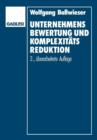 Image for Unternehmensbewertung und Komplexitatsreduktion