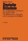 Image for Deutsche Stilschule
