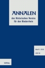 Image for Annalen des Historischen Vereins fur den Niederrhein