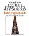 Image for Dehio - Handbuch der deutschen Kunstdenkmaler / Baden-Wurttemberg Bd. 2 : Regierungsbezirke Freiburg und Tubingen