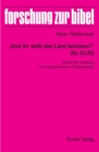 Image for &quot;Und ihr wollt das Land besitzen?&quot; (Ez 33,25)