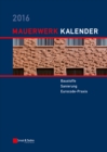 Image for Mauerwerk-Kalender 2016