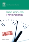 Image for Last minute psychiatrie und psychotherapie