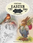 Image for VINTAGE EASTER Classical coloring books for adults. Grayscale coloring books for adults
