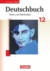 Image for Deutschbuch Bayern : Deutschbuch 12 Oberstufe Texte und Methoden Gymnasium Bayern
